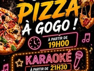 Soirée Pizza à gogo & Karaoké !!