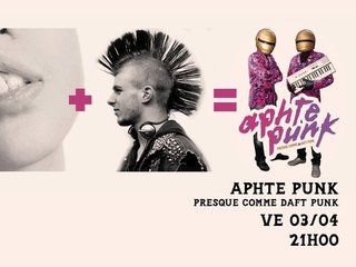 APHTE PUNK (Presque DAFT PUNK) @LePouple