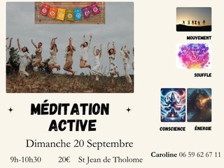 Atelier Méditation active 