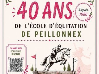 Les 40 ans de l’École d’Équitation de Peillonnex ! 