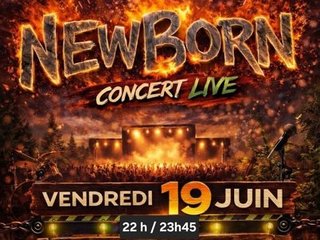 Concert live de Newborn - Fête de la musique - Bonneville