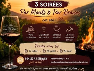 - Soirée "Par Monts & Par Braises - 
