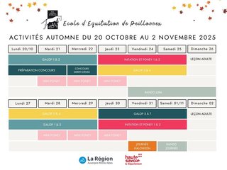 Préparez déjà vos vacances d’automne !