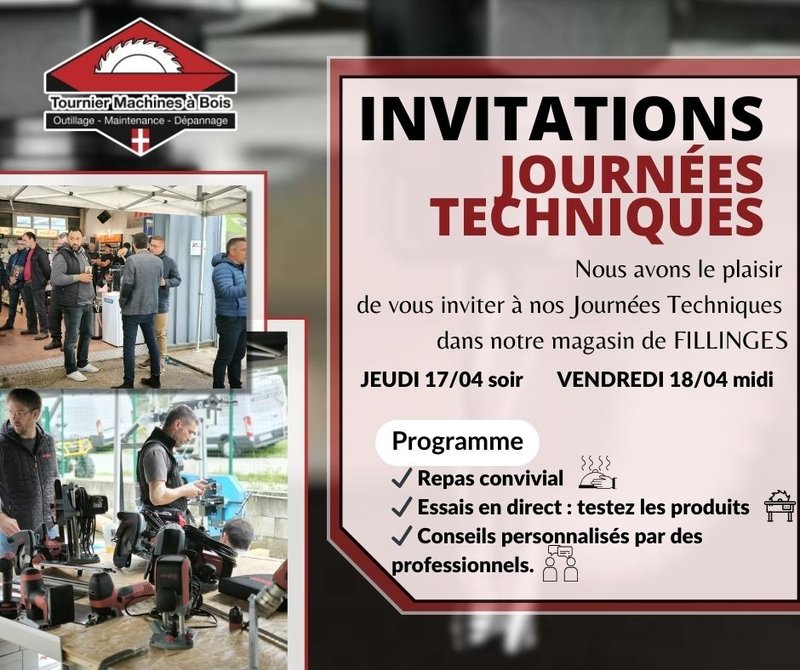 Evenement Tournier Machines à Bois