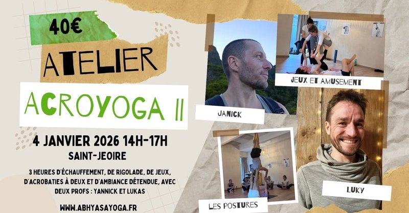 Evenement Lukas & Yoga