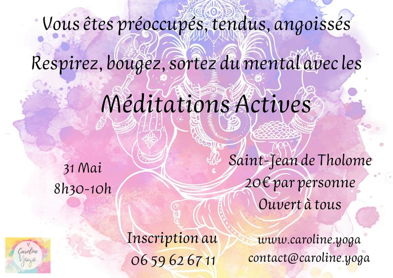 Evenement Caroline Yoga