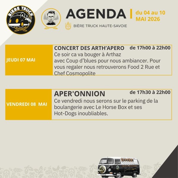 Evenement Bière Truck Haute-Savoie