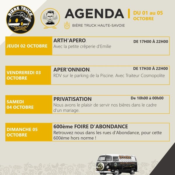 Evenement Bière Truck Haute-Savoie