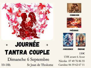 Journée Tantra Couples - Thème: se reconnecter -