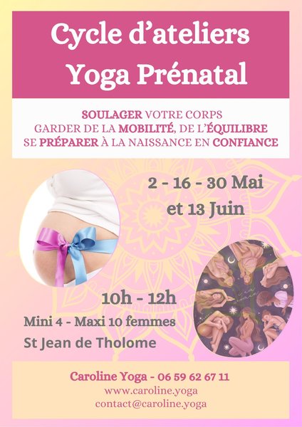 Evenement Caroline Yoga