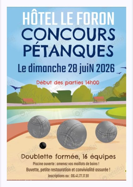 Evenement Hôtel le Foron