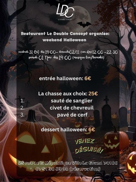 Evenement Le Double Concept