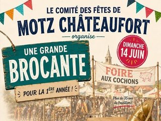 Motz-Châteaufort – Foire aux cochons - 37 ème édition