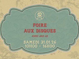 Foire aux disques x Jax Lr @LePoulpe