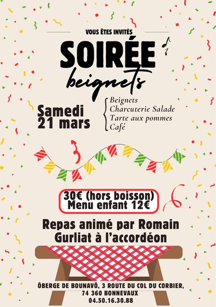 Evenement L'Ôberge de BounavÔ