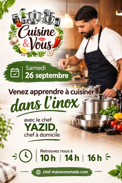 Evenement Cuisine et Vous