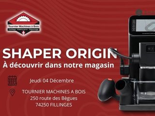 Venez rencontrer le démonstrateur Shaper !