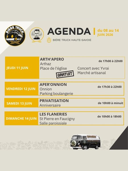Evenement Bière Truck Haute-Savoie