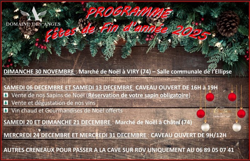 Evenement Domaine des Anges - GAEC Caillet