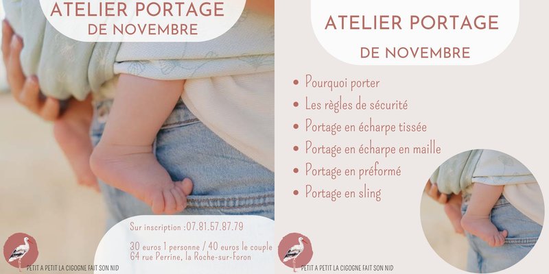 Evenement Petit à petit la cigogne fait son nid