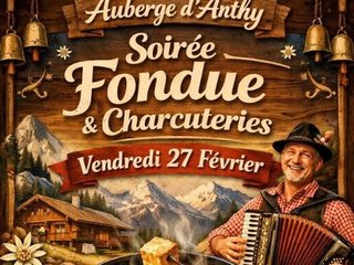 Soirée Fondue & Accordéon à l’Auberge