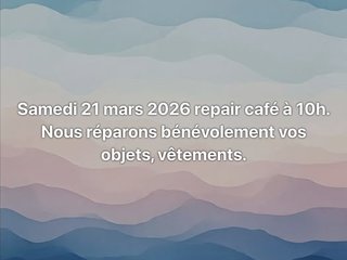 Repair' Café de mars! @648Café