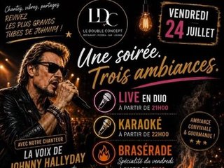 UNE SOIRÉE. TROIS AMBIANCES. 