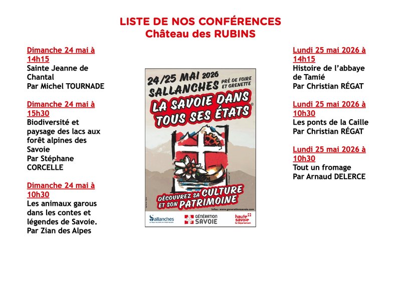 Evenement Génération Savoie