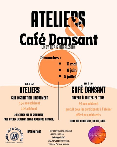 Evenement Charleston et Lindy-Hop