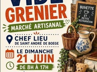 Vide Grenier & Marche Artisanal de Saint André de Boëge