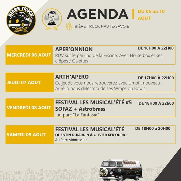 Evenement Bière Truck Haute-Savoie