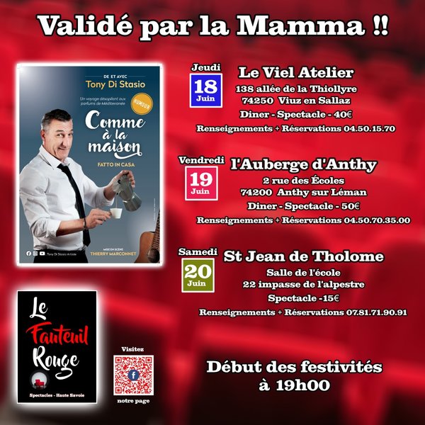 Evenement Le Fauteuil Rouge