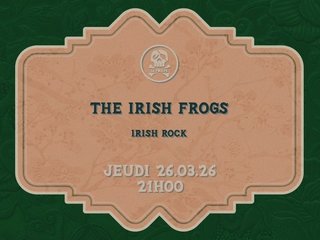 IRISH FROGS (IRISH ROCK) @LePoulpe