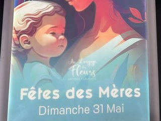 Des fleurs pour la Fête des Mères !!