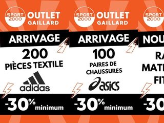 Gros arrivage et toujours -30% minimum !!