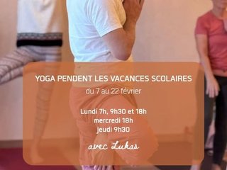 Les cours de Yoga - Vacances scolaire de février