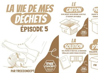 La vie de mes déchets – Épisode 5 : Le carton