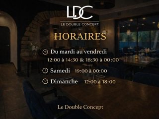 Les nouveaux horaires !