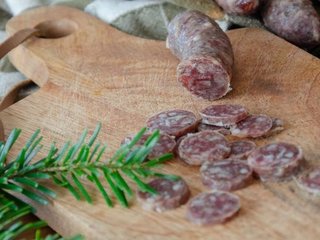 Les fagots de saucisson au sapin !!