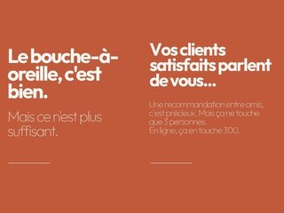 Le bouche à oreille c'est bien ?