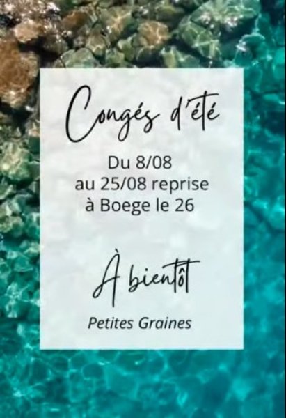 Petite Annonce Petites Graines