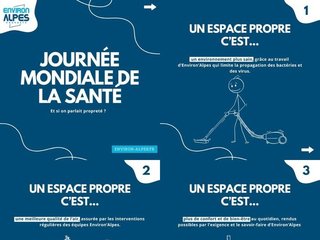 Journée mondiale de la santé : l’importance de la propreté des environnements !