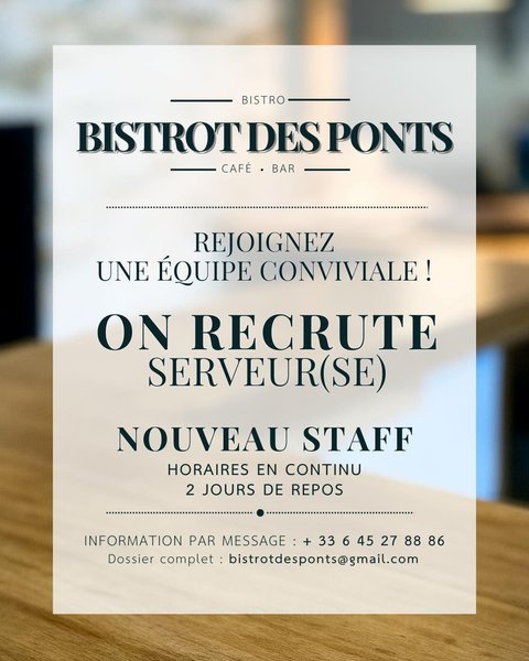Petite Annonce Le Bistrot de Bossey