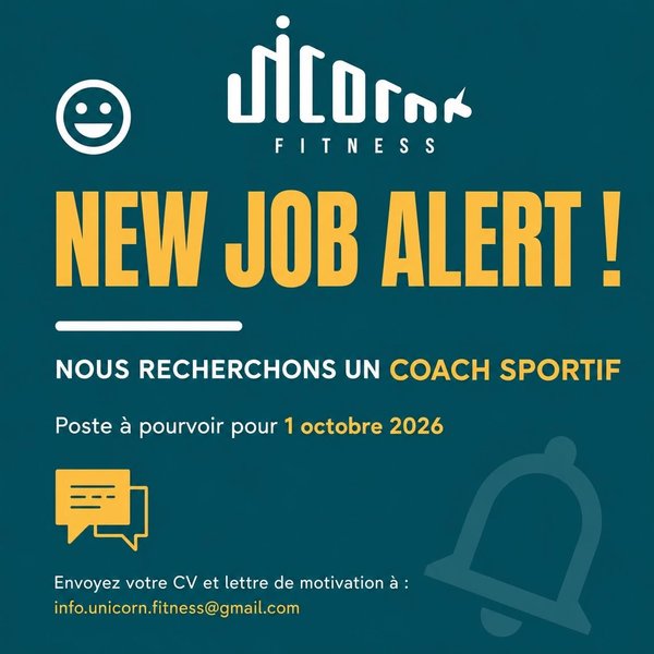 Petite Annonce Unicorn Fitness
