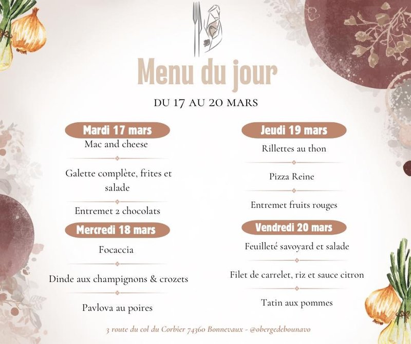 Petite Annonce L'Ôberge de BounavÔ