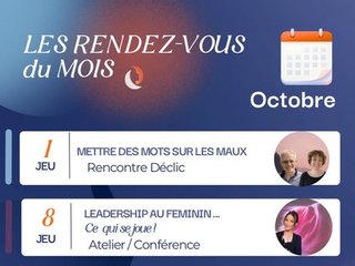 Programme d'octobre  