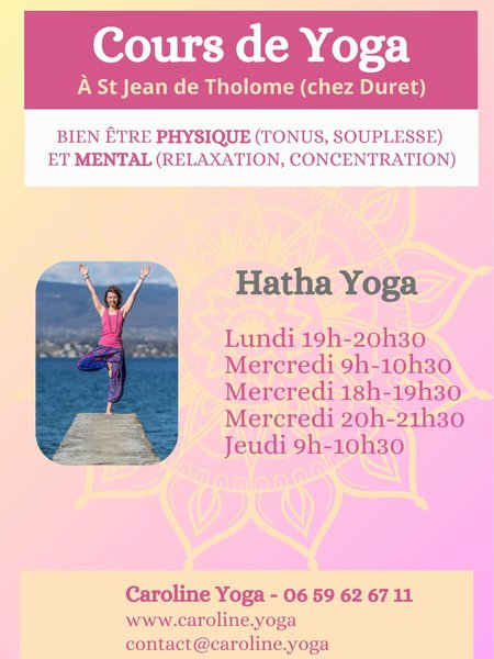 Petite Annonce Caroline Yoga
