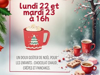 Le goûter de Noël des enfants à l'Auberge