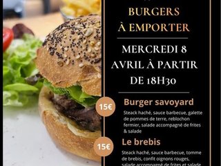 Soirée Burgers à emporter !!
