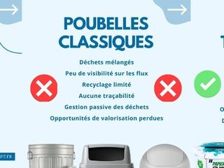 Poubelles classiques VS Box Tree Concept